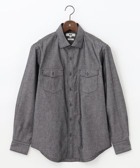 【ジョセフ アブード/JOSEPH ABBOUD / MEN】 【JOE COTTON使用】オーガニックコットンダンガリー シャツ人気、トレンドファッション・服の通販 founy(ファニー) ファッション Fashion メンズファッション MEN トップス・カットソー Tops/Tshirt/Men シャツ Shirts S/S・春夏 Ss・Spring/Summer インナー Inner シャンブレー Chambray シンプル Simple ジャケット Jacket ダンガリー Dungarees ヴィンテージ Vintage 再入荷 Restock/Back In Stock/Re Arrival 別注 Special Order 夏 Summer 春 Spring |ID:prp329100004313150