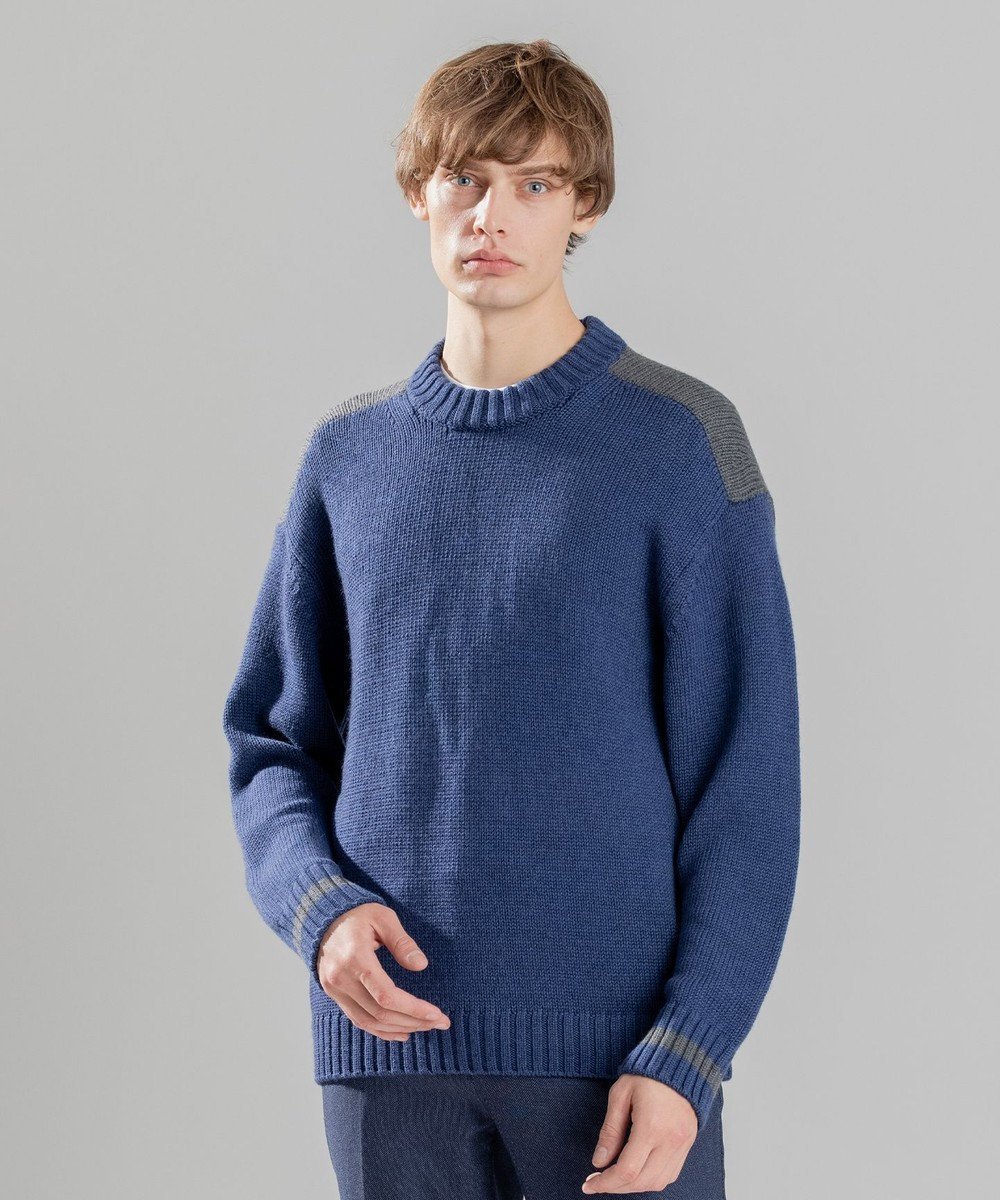 【ジョゼフ オム/JOSEPH HOMME / MEN】のラーナヴァージンメリノ クルーネックニット 人気、トレンドファッション・服の通販 founy(ファニー) 　ファッション　Fashion　メンズファッション　MEN　トップス・カットソー　Tops/Tshirt/Men　ニット　Knit Tops　A/W・秋冬　Aw・Autumn/Winter・Fw・Fall-Winter　カシミヤ　Cashmere　スウェット　Sweat　スポーティ　Sporty　セーター　Sweater　エレガント 上品　Elegant　再入荷　Restock/Back In Stock/Re Arrival　 other-1|ID: prp329100004313154 ipo3291000000029909177