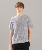 【ジョゼフ オム/JOSEPH HOMME / MEN】のシャイニースラブブークレ ニットTシャツ ライトグレー系|ID: prp329100004313161 ipo3291000000029909210