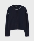 【ポール スミス/Paul Smith】のパイピング クルーネック ニット ネイビー|ID: prp329100004313262 ipo3291000000029909709