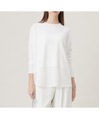 【アイシービー/iCB】の【洗える】 ヴィスコースワイド シアーコンビプルオーバー オフホワイト系|ID: prp329100004313285 ipo3291000000031975631