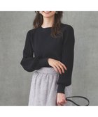 【エニィ スィス/any SiS】の【洗える】冬のシャルマン パフスリーブ ニット 人気、トレンドファッション・服の通販 founy(ファニー) ファッション Fashion レディースファッション WOMEN トップス・カットソー Tops/Tshirt ニット Knit Tops A/W・秋冬 Aw・Autumn/Winter・Fw・Fall-Winter コンパクト Compact スリーブ Sleeve セーター Sweater エレガント 上品 Elegant 再入荷 Restock/Back In Stock/Re Arrival 冬 Winter 洗える Washable 畦 Ridge thumbnail ブラック|ID: prp329100004313326 ipo3291000000029910846