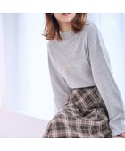 【エニィ スィス/any SiS】の【洗える】スフレボトルネック ニット 人気、トレンドファッション・服の通販 founy(ファニー) ファッション Fashion レディースファッション WOMEN トップス・カットソー Tops/Tshirt ニット Knit Tops A/W・秋冬 Aw・Autumn/Winter・Fw・Fall-Winter アクリル Acrylic カーディガン Cardigan スリット Slit セーター Sweater ボトルネック Bottleneck 再入荷 Restock/Back In Stock/Re Arrival 洗える Washable thumbnail ライトグレー|ID: prp329100004313334 ipo3291000000029910889