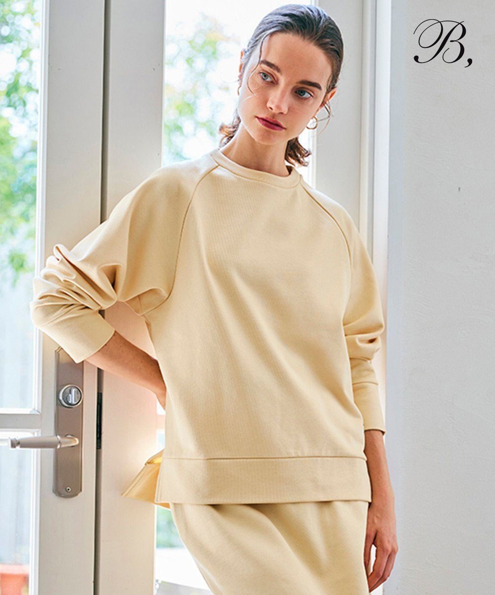 【ベイジ,/BEIGE,】の【B】ERIN / スウェット インテリア・キッズ・メンズ・レディースファッション・服の通販 founy(ファニー) 　ファッション　Fashion　レディースファッション　WOMEN　トップス・カットソー　Tops/Tshirt　パーカ　Sweats　スウェット　Sweat　シルケット　Mercerization　スウェット　Sweat　スリット　Slit　パジャマ　Pajamas　2023春夏・S/S　Ss,Spring/Summer,2023　2023年　2023　Cream|ID: prp329100004313378 ipo3291000000029911027