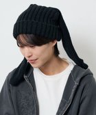 【ウィゴー/WEGO】のウサミミニットキャップ ブラック|ID: prp329100004313408 ipo3291000000029911186