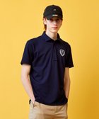 【23区 ゴルフ/23区GOLF / MEN】の【MEN】【WEB 一部店舗限定】ハニカムカノコ 半そでポロシャツ ネイビー系|ID: prp329100004313416 ipo3291000000029911225