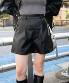 【ウィゴー/WEGO】のヴィンテージライクPUショートパンツ ブラック|ID: prp329100004313440 ipo3291000000029911289