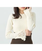 【アースミュージックアンドエコロジー/earth music&ecology】のスリットレーススリーブプルオーバー 人気、トレンドファッション・服の通販 founy(ファニー) ファッション Fashion レディースファッション WOMEN トップス・カットソー Tops/Tshirt シャツ/ブラウス Shirts/Blouses ロング / Tシャツ T-Shirts プルオーバー Pullover カットソー Cut and Sewn NEW・新作・新着・新入荷 New Arrivals A/W・秋冬 Aw・Autumn/Winter・Fw・Fall-Winter おすすめ Recommend カットソー Cut And Sew スマート Smart スリット Slit ハイネック High Neck フェミニン Feminine ポケット Pocket レース Race |ID:prp329100004313471