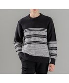 【ジョゼフ オム/JOSEPH HOMME / MEN】のレボソジャガード クルーネックニット 人気、トレンドファッション・服の通販 founy(ファニー) ファッション Fashion メンズファッション MEN トップス・カットソー Tops/Tshirt/Men ニット Knit Tops NEW・新作・新着・新入荷 New Arrivals S/S・春夏 Ss・Spring/Summer インナー Inner スウェット Sweat セーター Sweater 夏 Summer 春 Spring thumbnail ブラック系3|ID: prp329100004314561 ipo3291000000029921701