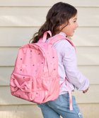 【エニファム/any FAM / KIDS】の【10L容量】総柄刺繍リュック ピンク(イチゴ×サクランボ)|ID: prp329100004316945 ipo3291000000032633279