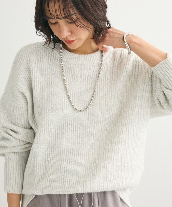 【グリーンパークス/Green Parks】の・Petit Fleur ラメ&スパンコールニット インテリア・キッズ・メンズ・レディースファッション・服の通販 founy(ファニー) https://founy.com/ ファッション Fashion レディースファッション Ladies' Fashion Online トップス・カットソー Tops/Tshirt ニット Knit Tops おすすめ Recommend シンプル Simple スパンコール Sequins セーター Sweater ボトム Bottom ポケット Pocket 夏 Summer 春 Spring S/S・春夏 Ss・Spring/Summer A/W・秋冬 Aw・Autumn/Winter・Fw・Fall-Winter |ID: prp329100004318550 ipo3291000000032667531