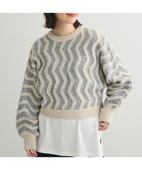 【グリーンパークス/Green Parks】の・ELENCARE DUE ブークレナミナミニット 人気、トレンドファッション・服の通販 founy(ファニー) ファッション Fashion レディースファッション WOMEN トップス・カットソー Tops/Tshirt ニット Knit Tops NEW・新作・新着・新入荷 New Arrivals S/S・春夏 Ss・Spring/Summer おすすめ Recommend アクリル Acrylic コンパクト Compact セーター Sweater フォルム Form ボトム Bottom ポケット Pocket ワイド Wide 夏 Summer 春 Spring |ID:prp329100004318556