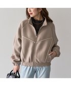【グリーンパークス/Green Parks】の・SUGAR SPOON ライントラックジャケット Mocha|ID: prp329100004318557 ipo3291000000032378983