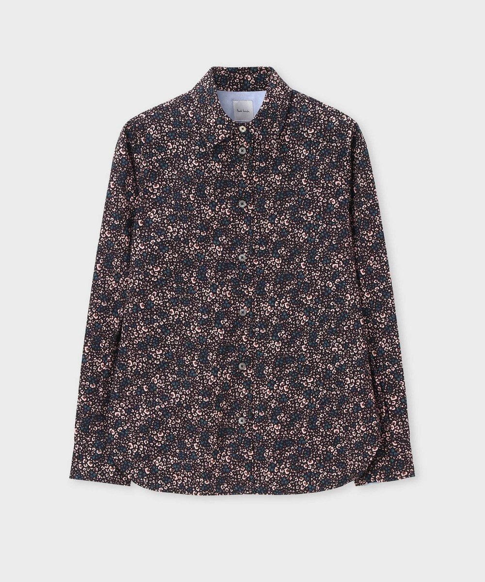 【ポール スミス/Paul Smith】のAnimal Print 長袖シャツ インテリア・キッズ・メンズ・レディースファッション・服の通販 founy(ファニー) 　ファッション　Fashion　レディースファッション　WOMEN　トップス・カットソー　Tops/Tshirt　シャツ/ブラウス　Shirts/Blouses　NEW・新作・新着・新入荷　New Arrivals　A/W・秋冬　Aw・Autumn/Winter・Fw・Fall-Winter　S/S・春夏　Ss・Spring/Summer　おすすめ　Recommend　カーディガン　Cardigan　ジャケット　Jacket　プリント　Print　ベーシック　Basic　ロールアップ　Roll Up　ワーク　Work　エレガント 上品　Elegant　夏　Summer　長袖　Long Sleeve　ブラック|ID: prp329100004318560 ipo3291000000029957791