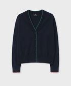 【ポール スミス/Paul Smith】の【洗える】ストライプ カフス カーディガン ネイビー|ID: prp329100004318593 ipo3291000000029957868