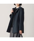 【ジェイ プレス/J.PRESS】のショートビーバー フーデッド コート 人気、トレンドファッション・服の通販 founy(ファニー) ファッション Fashion レディースファッション WOMEN アウター Coat Outerwear コート Coats ジャケット Jackets ショート Short ジャケット Jacket ミドル Middle 冬 Winter A/W・秋冬 Aw・Autumn/Winter・Fw・Fall-Winter 再入荷 Restock/Back In Stock/Re Arrival エレガント 上品 Elegant thumbnail ダークグリーン系|ID: prp329100004318610 ipo3291000000029957970