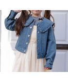 【エニファム/any FAM / KIDS】のデニム ジャケット 人気、トレンドファッション・服の通販 founy(ファニー) ファッション Fashion キッズファッション KIDS アウター Coat Outerwear /Kids S/S・春夏 Ss・Spring/Summer インディゴ Indigo ジャケット Jacket デニム Denim フリル Frills ポケット Pocket 夏 Summer 定番 Standard 春 Spring thumbnail インディゴ|ID: prp329100004319008 ipo3291000000029960184