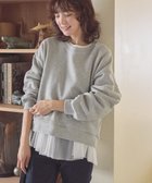 【アメリカンホリック/AMERICAN HOLIC】のラメ裏起毛スウェット 人気、トレンドファッション・服の通販 founy(ファニー) ファッション Fashion レディースファッション WOMEN トップス・カットソー Tops/Tshirt パーカ Sweats スウェット Sweat NEW・新作・新着・新入荷 New Arrivals S/S・春夏 Ss・Spring/Summer おすすめ Recommend スウェット Sweat ヘムライン Hemline ベーシック Basic ボトム Bottom 夏 Summer 春 Spring thumbnail Light Gray Mixture|ID: prp329100004319032 ipo3291000000029960300