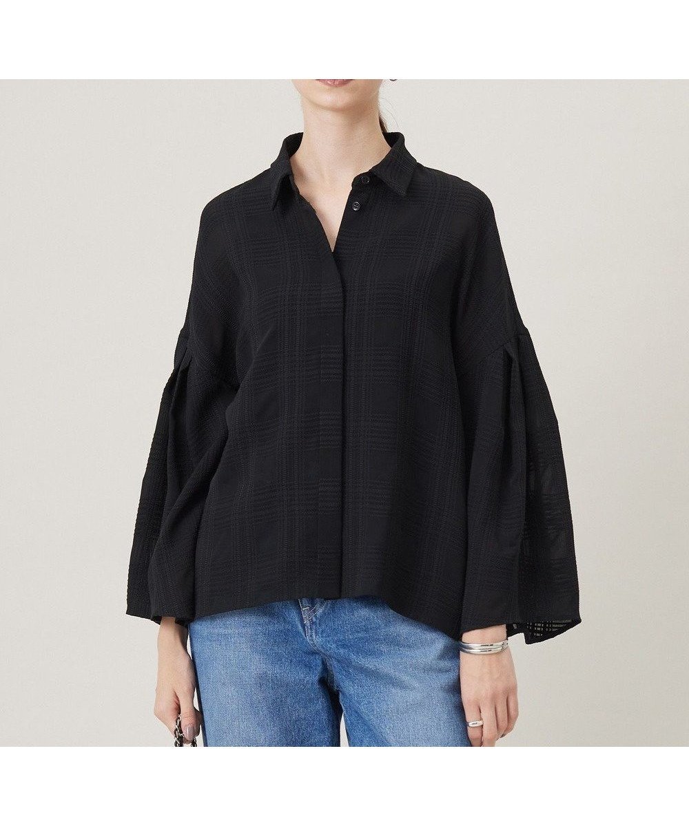 【アイシービー/iCB】の【日本製・洗える】SASHIKO CHECK シャツ 人気、トレンドファッション・服の通販 founy(ファニー) 　ファッション　Fashion　レディースファッション　WOMEN　トップス・カットソー　Tops/Tshirt　シャツ/ブラウス　Shirts/Blouses　洗える　Washable　シアー　Sheer　チェック　Check　バランス　Balance　A/W・秋冬　Aw・Autumn/Winter・Fw・Fall-Winter　NEW・新作・新着・新入荷　New Arrivals　日本製　Made In Japan　2025年　2025　 other-1|ID: prp329100004319095 ipo3291000000029960869