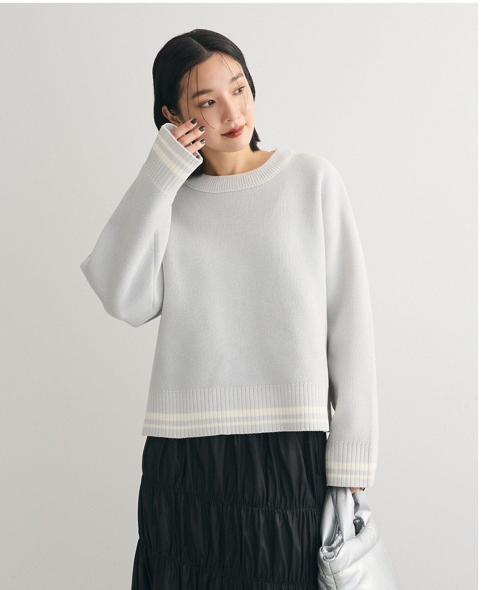 【グリーンパークス/Green Parks】の2WAYリバーシブルニットプルオーバー 人気、トレンドファッション・服の通販 founy(ファニー) 　ファッション　Fashion　レディースファッション　WOMEN　トップス・カットソー　Tops/Tshirt　ニット　Knit Tops　プルオーバー　Pullover　おすすめ　Recommend　ウォーム　Worm　セーター　Sweater　ボトム　Bottom　ポケット　Pocket　夏　Summer　春　Spring　S/S・春夏　Ss・Spring/Summer　A/W・秋冬　Aw・Autumn/Winter・Fw・Fall-Winter　 other-1|ID: prp329100004319233 ipo3291000000031942511