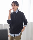【エニィファム/any FAM】の【洗濯機可/8色展開】アゼボトルニットプルオーバー ブラックラメ|ID: prp329100004319236 ipo3291000000031968942