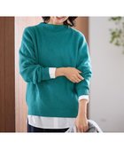 【エニィファム/any FAM】の【洗濯機可/8色展開】アゼボトルニットプルオーバー グリーン|ID: prp329100004319236 ipo3291000000031968943