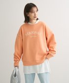 【グリーンパークス/Green Parks】の裏起毛アソートロゴプルオーバー Orange|ID: prp329100004319239 ipo3291000000032503256
