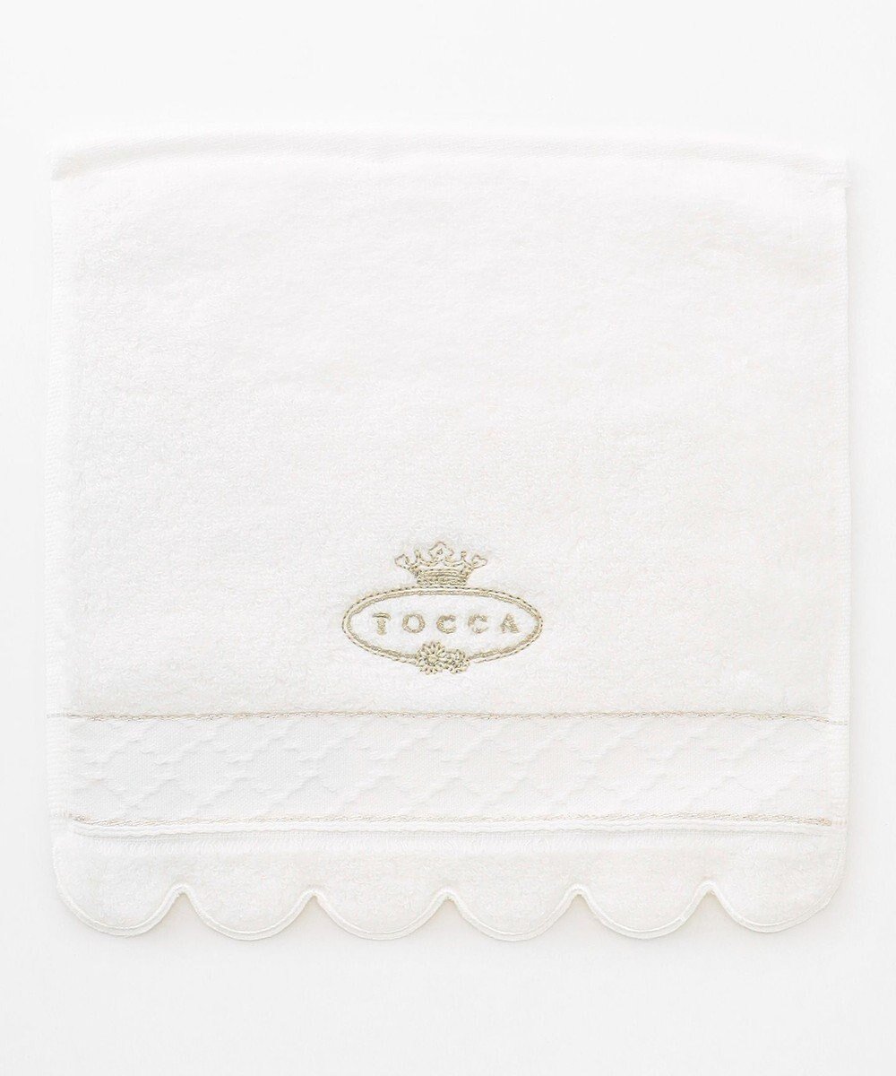 【トッカ/TOCCA】のRUNETTA TOWELCHIEF タオルハンカチ インテリア・キッズ・メンズ・レディースファッション・服の通販 founy(ファニー) 　ファッション　Fashion　レディースファッション　WOMEN　財布　Wallets　おすすめ　Recommend　ギフト プレゼント　Gift Present　シンプル　Simple　スカラップ　Scalloped　タオル　Towel　ハンカチ　Handkerchief　ハンド　Hand　ベーシック　Basic　エレガント 上品　Elegant　財布　Wallet　ホワイト系|ID: prp329100004319247 ipo3291000000029962449