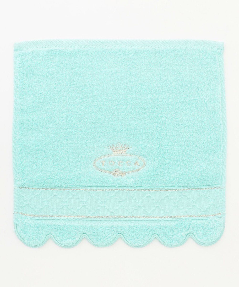 【トッカ/TOCCA】のRUNETTA TOWELCHIEF タオルハンカチ インテリア・キッズ・メンズ・レディースファッション・服の通販 founy(ファニー) 　ファッション　Fashion　レディースファッション　WOMEN　財布　Wallets　おすすめ　Recommend　ギフト プレゼント　Gift Present　シンプル　Simple　スカラップ　Scalloped　タオル　Towel　ハンカチ　Handkerchief　ハンド　Hand　ベーシック　Basic　エレガント 上品　Elegant　財布　Wallet　スカイブルー系|ID: prp329100004319247 ipo3291000000031903354