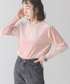 【アメリカンホリック/AMERICAN HOLIC】のベロアクルーネックカットプルオーバー 人気、トレンドファッション・服の通販 founy(ファニー) ファッション Fashion レディースファッション WOMEN トップス・カットソー Tops/Tshirt シャツ/ブラウス Shirts/Blouses ロング / Tシャツ T-Shirts プルオーバー Pullover カットソー Cut and Sewn ベロア Velour NEW・新作・新着・新入荷 New Arrivals S/S・春夏 Ss・Spring/Summer インナー Inner カットソー Cut And Sew キャミワンピース Cami Dress シンプル Simple トレンド Trend ベロア Velor 夏 Summer 春 Spring thumbnail Pink|ID: prp329100004319255 ipo3291000000029962605