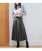 【エニー/ANY】の【ウエストゴム】タックワイドパンツ チャコール|ID: prp329100004320449 ipo3291000000035575043