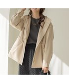 【エニィ スィス/any SiS】の【撥水・UVカット・洗える】フーデットハーフ コート ライトベージュ|ID: prp329100004320450 ipo3291000000031966480