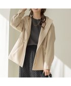 【エニィ スィス/any SiS】の【撥水・UVカット・洗える】フーデットハーフ コート ライトベージュ|ID: prp329100004320450 ipo3291000000032663989