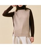 【ベイジ,/BEIGE,】の【WEB限定・洗える】ROGAN / バイカラーウールハイネックニット 人気、トレンドファッション・服の通販 founy(ファニー) ファッション Fashion レディースファッション WOMEN トップス・カットソー Tops/Tshirt ニット Knit Tops NEW・新作・新着・新入荷 New Arrivals A/W・秋冬 Aw・Autumn/Winter・Fw・Fall-Winter セーター Sweater 洗える Washable thumbnail Taupe x Brown|ID: prp329100004320469 ipo3291000000029975477