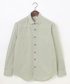 【ジョセフ アブード/JOSEPH ABBOUD / MEN】の【オーガニックコットン使用】ジオメトリックパターンシャツ ライトグリーン系5|ID: prp329100004322118 ipo3291000000031575889