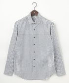 【ジョセフ アブード/JOSEPH ABBOUD / MEN】の【オーガニックコットン使用】ジオメトリックパターンシャツ ダルブルー系5|ID: prp329100004322118 ipo3291000000031575890