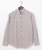 【ジョセフ アブード/JOSEPH ABBOUD / MEN】の【オーガニックコットン使用】 オーガニックコードストライプ シャツ ワイン系1|ID: prp329100004322119 ipo3291000000029989703