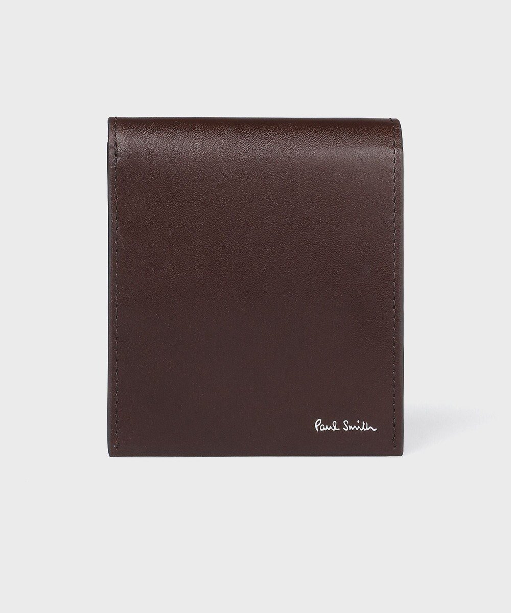 【ポールスミス/Paul Smith / MEN】のフォールデッドエッジ 2つ折り財布 インテリア・キッズ・メンズ・レディースファッション・服の通販 founy(ファニー) 　ファッション　Fashion　メンズファッション　MEN　NEW・新作・新着・新入荷　New Arrivals　シルバー　Silver　シンプル　Simple　メンズ　Mens　財布　Wallet　ダークブラウン|ID: prp329100004322121 ipo3291000000029989713