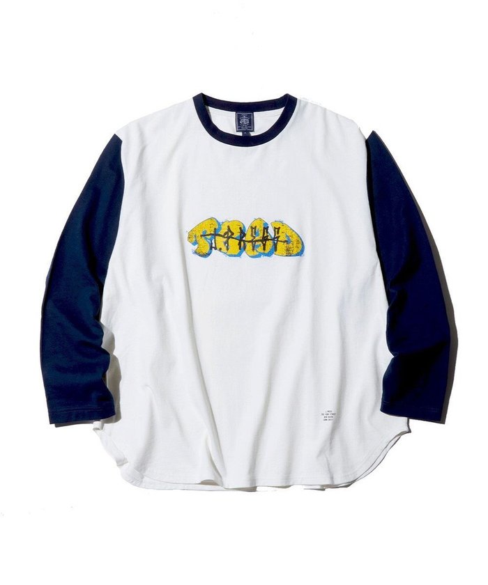 【ジェイ プレス/J.PRESS / MEN】の【J.PRESS ORIGINALS】GRFFITI BASEBALL T-SHIRT インテリア・キッズ・メンズ・レディースファッション・服の通販 founy(ファニー) https://founy.com/ ファッション Fashion メンズファッション MEN トップス・カットソー Tops/Tshirt/Men シャツ Shirts NEW・新作・新着・新入荷 New Arrivals A/W・秋冬 Aw・Autumn/Winter・Fw・Fall-Winter S/S・春夏 Ss・Spring/Summer アメリカン American カットソー Cut And Sew スーピマ Supima フィット Fit プリント Print 夏 Summer |ID: prp329100004322136 ipo3291000000029989764