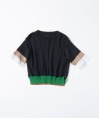 【トリコテ/Tricote】のニット Tシャツ 99BLACK|ID: prp329100004322140 ipo3291000000029989801