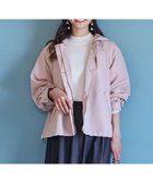 【エニィ スィス/any SiS】の【撥水・UVカット・花粉ガード】2WAYラグランフーディ ブルゾン アイスピンク|ID:prp329100004322153