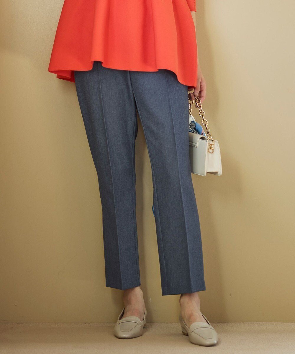 【エニィ スィス/any SiS】の【洗える】褒めらレディテーパード パンツ インテリア・キッズ・メンズ・レディースファッション・服の通販 founy(ファニー) 　ファッション　Fashion　レディースファッション　Fashion for Women　パンツ　Pants & Trousers　ウォッシャブル　Machine Washable　春　Spring　洗える　Machine Washable　シャンブレー　Chambray, Denim-Like Fabric　ジャケット　Jacket, Outerwear　ストレッチ　Stretch, Stretchy Fabric　スニーカー　Sneakers, Trainers　セットアップ　Set-Up, Coordinated Outfit　センター　Center, Center Line　定番　Standard, Basic Item　フロント　Front, Front Design　ベーシック　Basic, Essential　ポケット　Pocket, Pocket Detail　楽ちん　Easy Fit, Comfortable　S/S・春夏　SS, Spring/Summer, Warm Season　おすすめ　Recommended / Our Picks　夏　Summer　エレガント 上品　Elegant　セレモニー　Ceremony　新作・新入荷　New Arrivals / New In　ビジネス 仕事 通勤　Business / Work / Commuting　シャンブレー|ID: prp329100004322154 ipo3291000000035712875