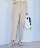 【エニィ スィス/any SiS】の【洗える】褒めらレディテーパード パンツ ライトベージュ|ID: prp329100004322154 ipo3291000000035712877