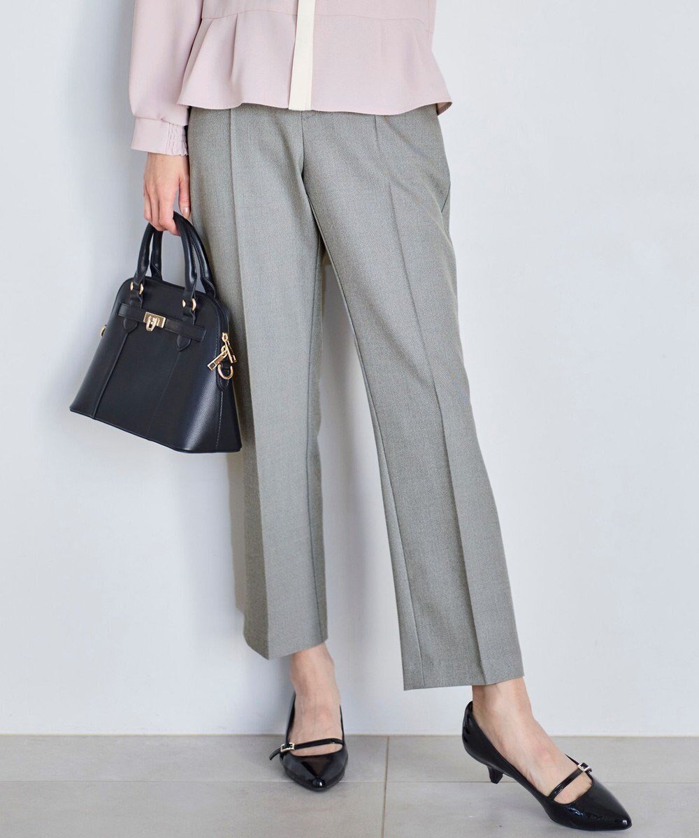 【エニィ スィス/any SiS】の【洗える】褒めらレディテーパード パンツ インテリア・キッズ・メンズ・レディースファッション・服の通販 founy(ファニー) 　ファッション　Fashion　レディースファッション　Fashion for Women　パンツ　Pants & Trousers　ウォッシャブル　Machine Washable　春　Spring　洗える　Machine Washable　シャンブレー　Chambray, Denim-Like Fabric　ジャケット　Jacket, Outerwear　ストレッチ　Stretch, Stretchy Fabric　スニーカー　Sneakers, Trainers　セットアップ　Set-Up, Coordinated Outfit　センター　Center, Center Line　定番　Standard, Basic Item　フロント　Front, Front Design　ベーシック　Basic, Essential　ポケット　Pocket, Pocket Detail　楽ちん　Easy Fit, Comfortable　S/S・春夏　SS, Spring/Summer, Warm Season　おすすめ　Recommended / Our Picks　夏　Summer　エレガント 上品　Elegant　セレモニー　Ceremony　新作・新入荷　New Arrivals / New In　ビジネス 仕事 通勤　Business / Work / Commuting　グレーシャンブレー|ID: prp329100004322154 ipo3291000000035712882