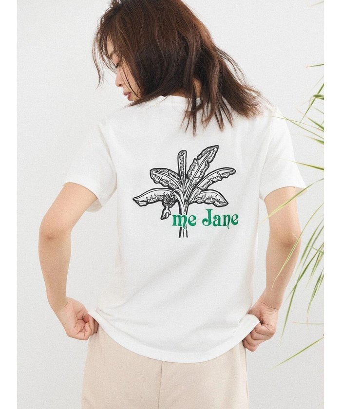 【グリーンパークス/Green Parks】のme Jane/バックプリントコンパクトTシャツ インテリア・キッズ・メンズ・レディースファッション・服の通販 founy(ファニー) https://founy.com/ ファッション Fashion レディースファッション WOMEN トップス・カットソー Tops/Tshirt シャツ/ブラウス Shirts/Blouses ロング / Tシャツ T-Shirts カットソー Cut and Sewn S/S・春夏 Ss・Spring/Summer カットソー Cut And Sew コンパクト Compact スマート Smart プリント Print ポケット Pocket 再入荷 Restock/Back In Stock/Re Arrival 夏 Summer 春 Spring |ID: prp329100004322172 ipo3291000000029989924