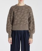 【ポール スミス/Paul Smith】のBig Flower モヘアニット 人気、トレンドファッション・服の通販 founy(ファニー) ファッション Fashion レディースファッション WOMEN トップス・カットソー Tops/Tshirt ニット Knit Tops A/W・秋冬 Aw・Autumn/Winter・Fw・Fall-Winter セーター Sweater モヘア Mohair ワーク Work 再入荷 Restock/Back In Stock/Re Arrival thumbnail ブラウン|ID: prp329100004323660 ipo3291000000029999682