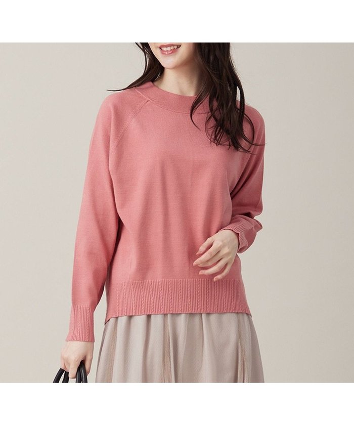 【エニィ スィス/any SiS】の【CICA加工】ケーブルリブ ニット インテリア・キッズ・メンズ・レディースファッション・服の通販 founy(ファニー) https://founy.com/ ファッション Fashion レディースファッション Fashion for Women トップス・カットソー Cut & Sew Tops ニット Knit Tops & Sweaters おすすめ Recommended / Our Picks シンプル Simple, Minimal セーター Sweater, Knitwear デコルテ Décolleté, Neckline エレガント 上品 Elegant A/W・秋冬 Autumn/Winter |ID: prp329100004323692 ipo3291000000034311953