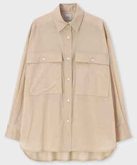 【ポール スミス/Paul Smith】のシアー ワイドシャツ 人気、トレンドファッション・服の通販 founy(ファニー) ファッション Fashion レディースファッション WOMEN トップス・カットソー Tops/Tshirt シャツ/ブラウス Shirts/Blouses S/S・春夏 Ss・Spring/Summer シアー Sheer トレンド Trend ワイド Wide 夏 Summer 春 Spring |ID:prp329100004323766