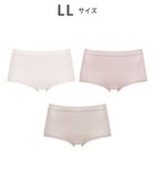 【ウィング/Wing】の【お得なセット】 ショーツ 3枚セット 綿混(身生地部) ここちよいフィット感 【デイリーフィット やわらかコットン】 はきこみ丈ふかめ EC5830 ウイング/ワコール ブラウン|ID: prp329100004323876 ipo3291000000032365996