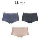 【ウィング/Wing】の【お得なセット】 ショーツ 3枚セット 綿混(身生地部) ここちよいフィット感 【デイリーフィット やわらかコットン】 はきこみ丈ふかめ EC5830 ウイング/ワコール カカオ|ID: prp329100004323876 ipo3291000000032365998
